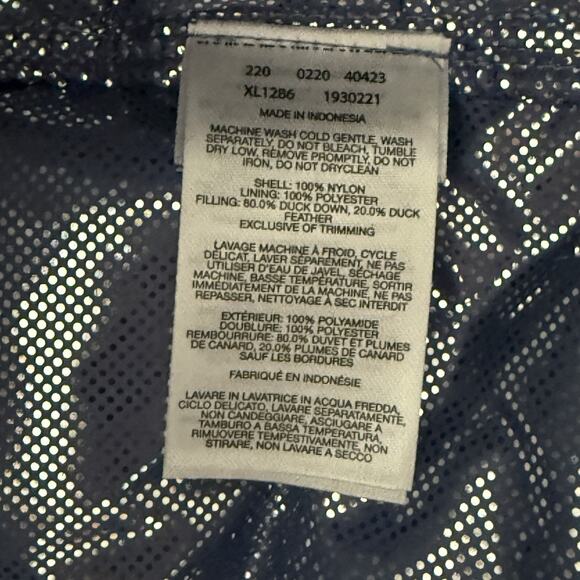 Columbia Women's Hooded Puffer Coat Autumn Mid Jacket Omni Heat Light Blue XS - Picture 8 of 13